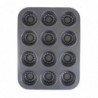 Teflon bevonatú, kúp alakú muffin sütőforma, 12 db