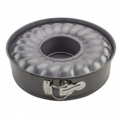 Teflon bevonatú tortaforma, kivehető aljú, 25 cm