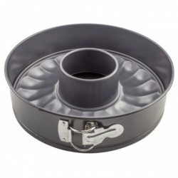 Teflon bevonatú tortaforma, kivehető aljú, 25 cm