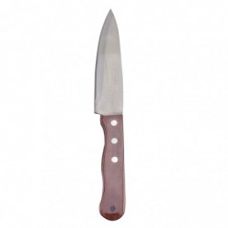 Fa nyelű konyhakés, 12.7 cm